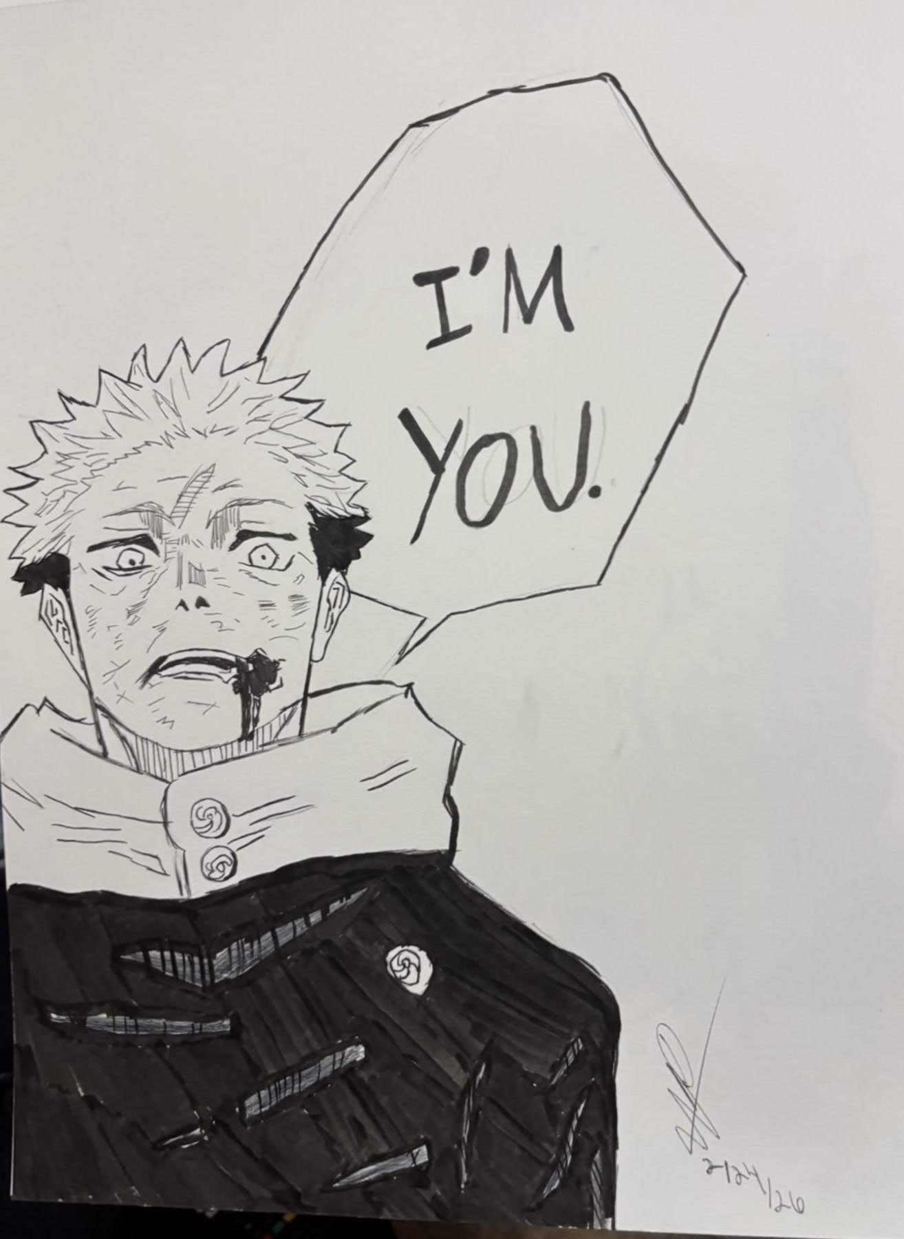 I'm You original drawing