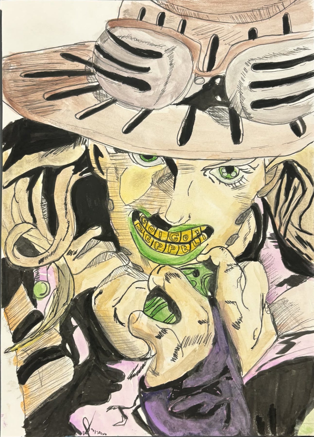 Master of Spin original drawing