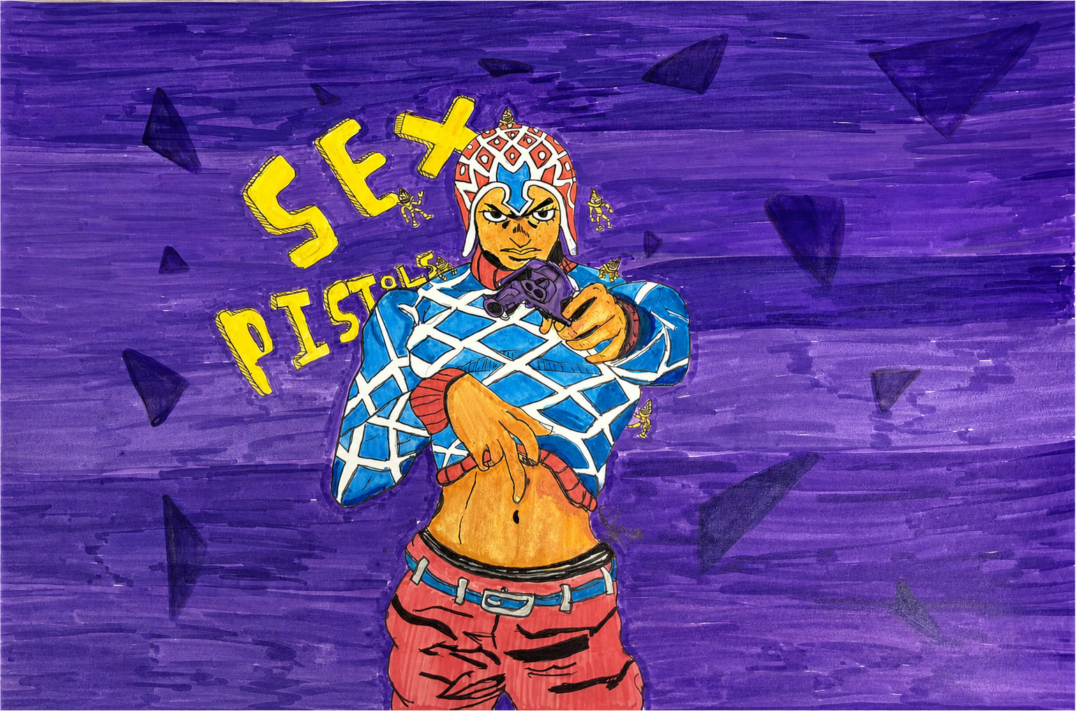Sex Pistols original drawing