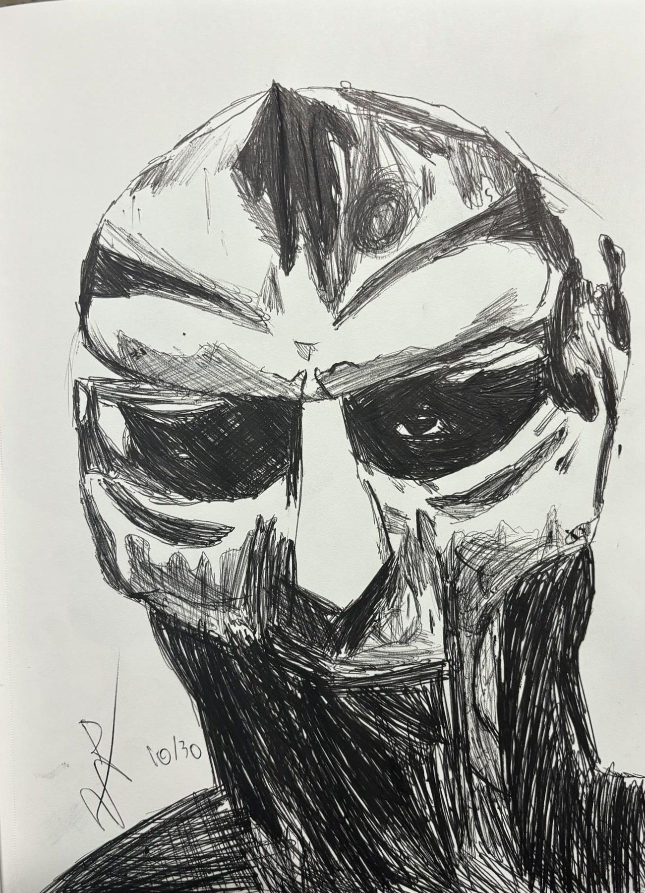 Metal Face from the Canvas Vault collection
